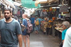 Ich auf dem Markt