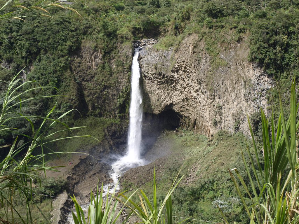 ein Wasserfall von Vielen